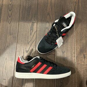 adidas Busenitz Sneakers Men's Size 11 Black/ Red/ White JP8606